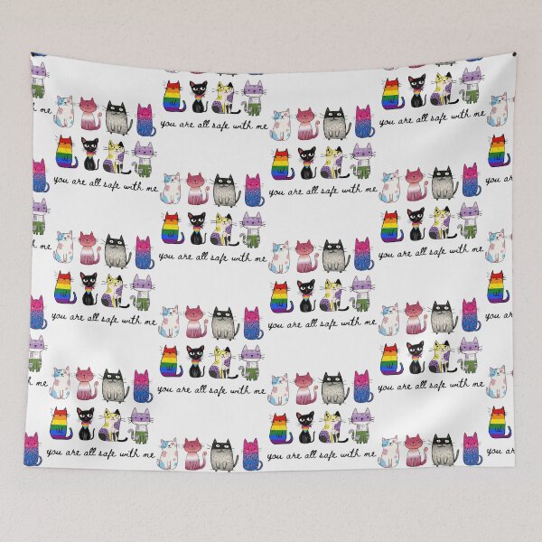 Item preview, Inclusive Pride You Are All Safe With Me designed and sold by frazier-made.
