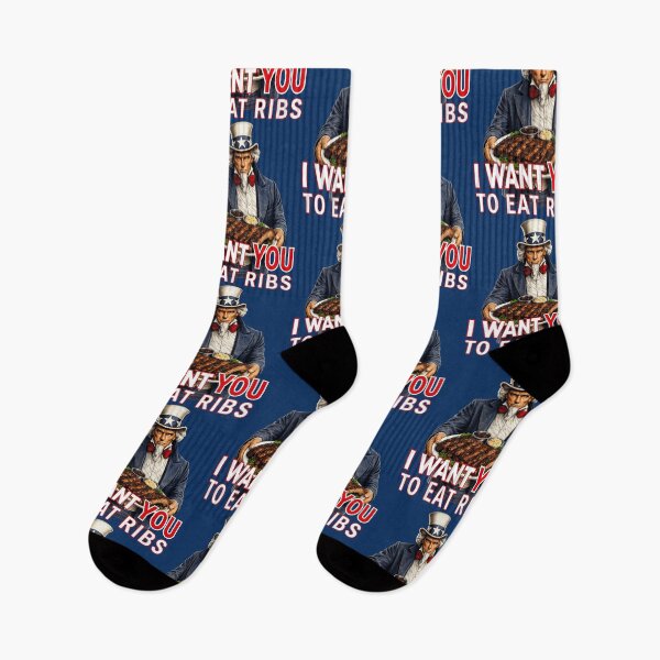 Item preview, Funny BBQ Rib Lover Patriotic Uncle Sam   designed and sold by TheTrendsDesk.