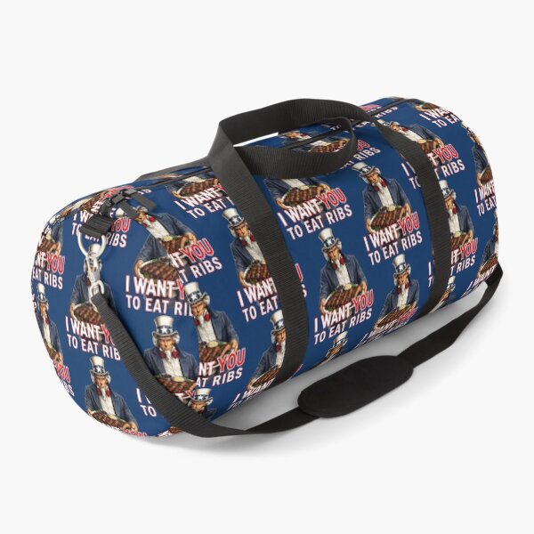Item preview, Funny BBQ Rib Lover Patriotic Uncle Sam   designed and sold by TheTrendsDesk.