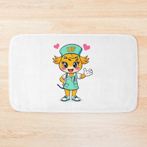 Item preview, UF Nursing Cute Mascot Design | Future Nurse Cartoon Graphic designed and sold by MystiColo.