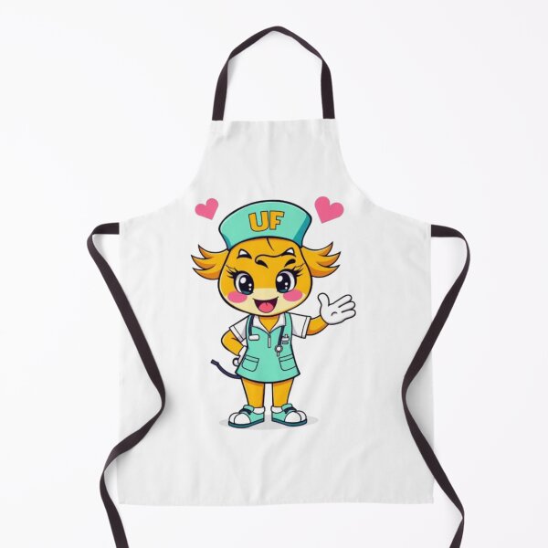 Item preview, UF Nursing Cute Mascot Design | Future Nurse Cartoon Graphic designed and sold by MystiColo.