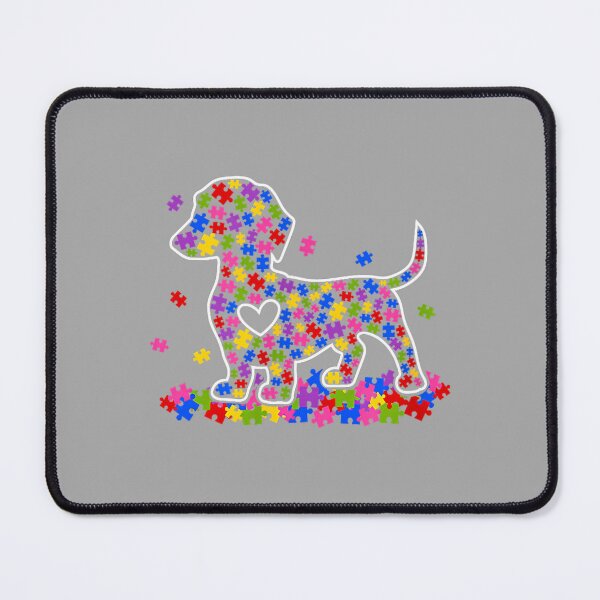 Item preview, Funny Dachshund Dog Autism Awareness Puppy Lover Dad Mom designed and sold by ArleneRowe.