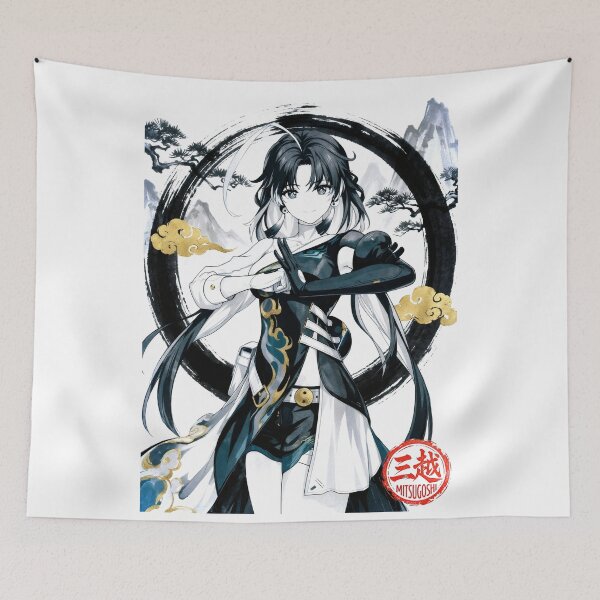 Item preview, Jianxin Sumi-e designed and sold by Mitsugoshi.