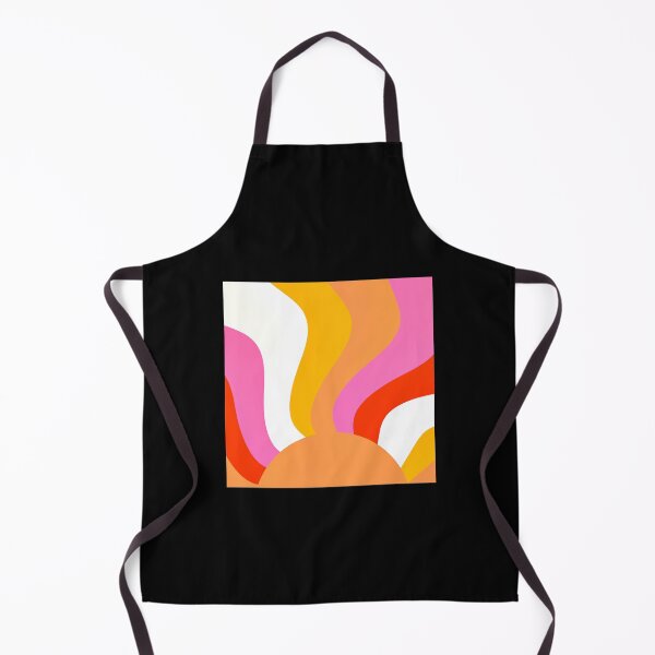 Item preview, Retro 1960's Vibrant Yellow, Orange, Pink Sunburst Design designed and sold by DEC02.