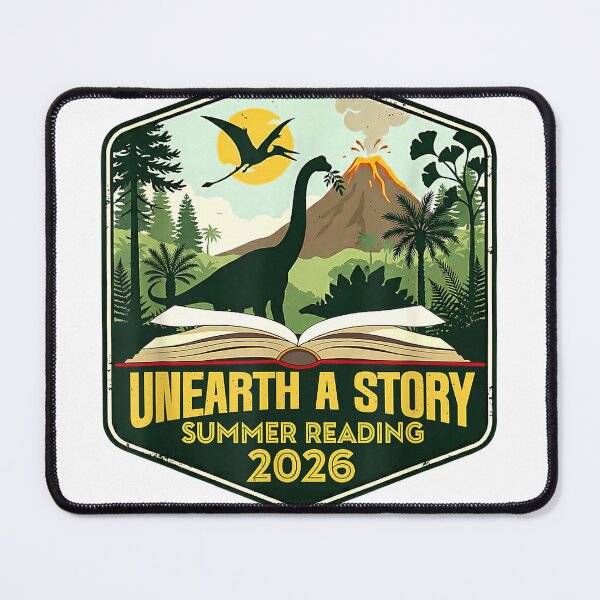 Item preview, 2026 Summer Reading Unearth a Story Teachers Students Book T-Shirt designed and sold by RKdrawings.