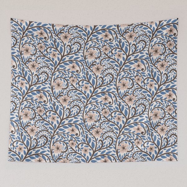 Item preview, Copy of Copy of Grandmillenial blue and white floral designed and sold by FrancesPoff.