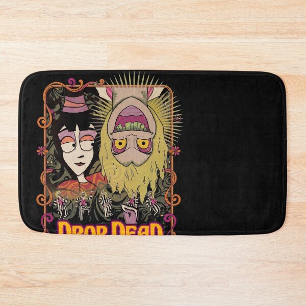 Item preview, Drop Dead Beetle Goth Cartoon Art Print designed and sold by Sugengthecraftd.
