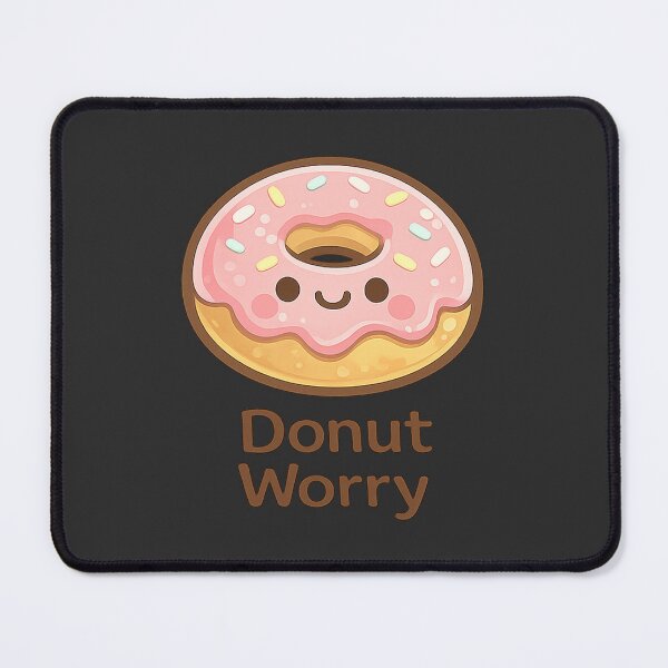 Item preview, Cute Donut Character — Donut Worry designed and sold by DreamMachine69.