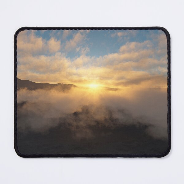 Item preview, Golden Sunrise Through Mountain Fog designed and sold by ccitypictures.