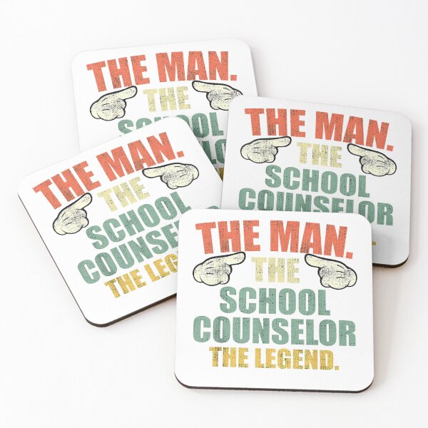 Item preview, A Man A Legend A School Counselor T-Shirt designed and sold by KTY-NUSS.