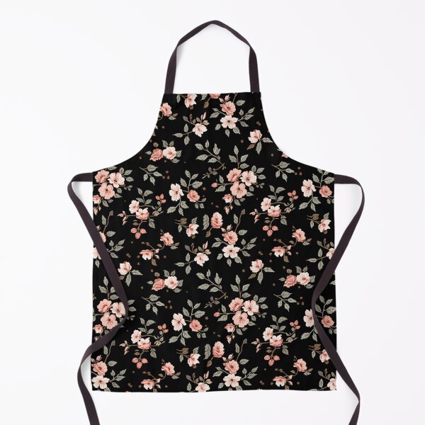 Item preview, Elegant Blush Floral Pattern | Vintage Pink Flowers on Black Background designed and sold by Mobile Cases Store.