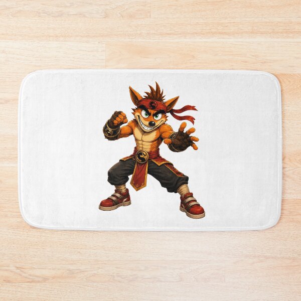 Item preview, Crash Kombat Warrior Fan Art designed and sold by MarlonOspinaStore.