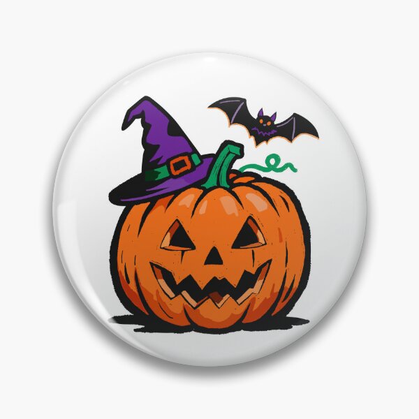 Item preview, Witch Hat Pumpkin & Bat designed and sold by SugarCore.