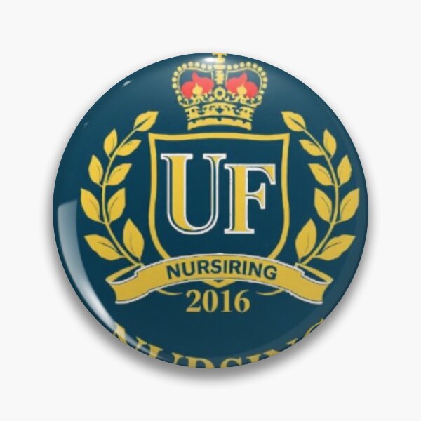 Item preview, UF Nursing Royal Crest Emblem | Elegant Nursing School Design designed and sold by MystiColo.