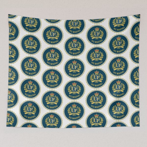 Item preview, UF Nursing Royal Crest Emblem | Elegant Nursing School Design designed and sold by MystiColo.