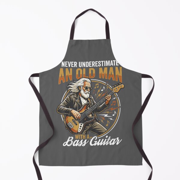 Item preview, Never Underestimate an Old Man with A Bass Guitar Player Dad designed and sold by KristineLi.