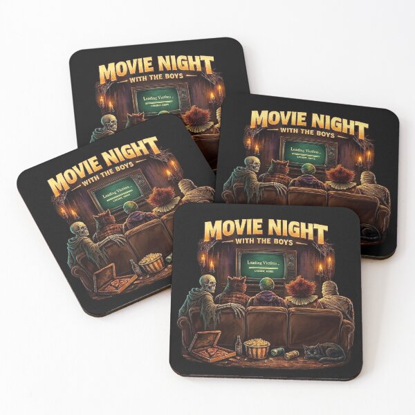 Item preview, MOVIE NIGHT WITH THE BOYS designed and sold by ROCK_WELL.