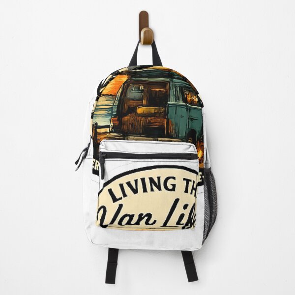Item preview, Living The Van Life – Freedom Adventure Explore Camper Van Design designed and sold by vansaidshop ⭐⭐⭐⭐⭐.