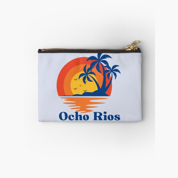 Item preview, Ocho Ríos Jamaica Atardecer Retro Palmeras designed and sold by digitalbob60.