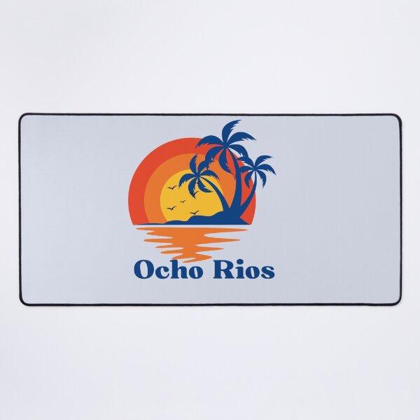 Item preview, Ocho Rios Jamaica Retro Sunset Palm Trees designed and sold by digitalbob60.