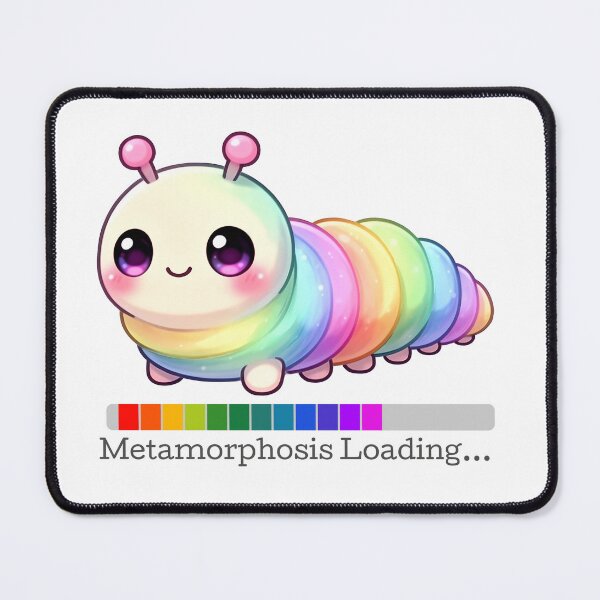 Item preview, Metamorphosis Loading... designed and sold by WrenAndWhimsy.