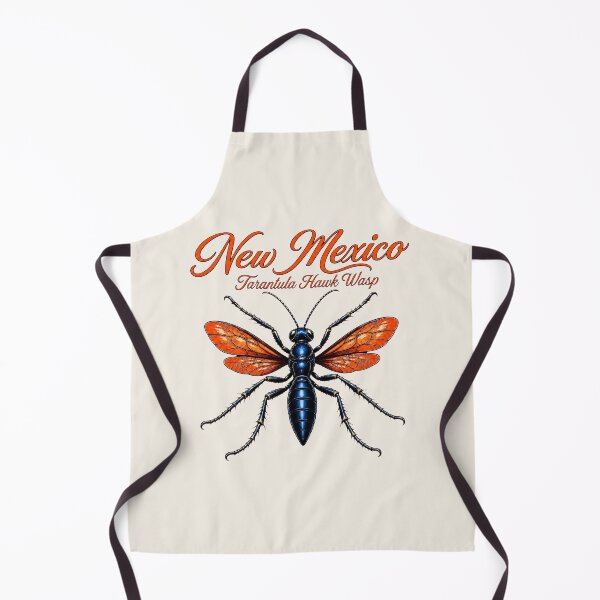 Item preview, New Mexico Tarantula Hawk Wasp Retro Poster designed and sold by The-Drip-Studio.