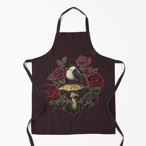 Item preview, Chickadee on a Mushroom Design designed and sold by ArtistsAtticWI.