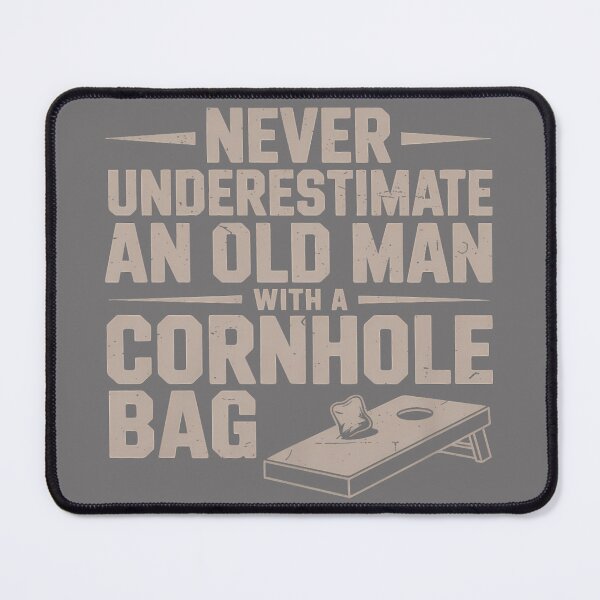 Item preview, Never Underestimate an Old Man with Cornhole Bag Daddy Team designed and sold by KristineLi.