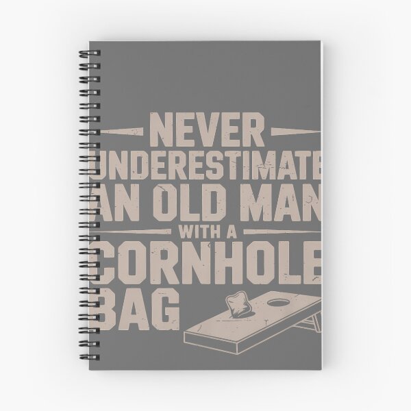 Item preview, Never Underestimate an Old Man with Cornhole Bag Daddy Team designed and sold by KristineLi.