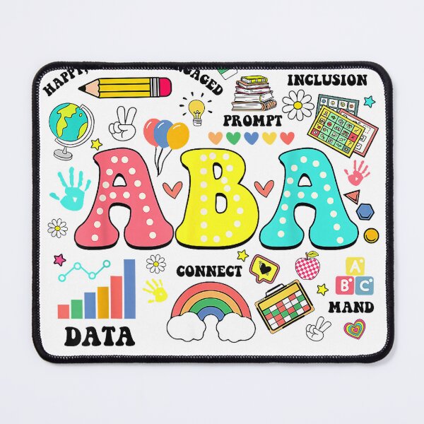 Item preview, ABA Therapist Behavior Analyst Autism Therapy RBT Floral T-Shirt designed and sold by RKdrawings.