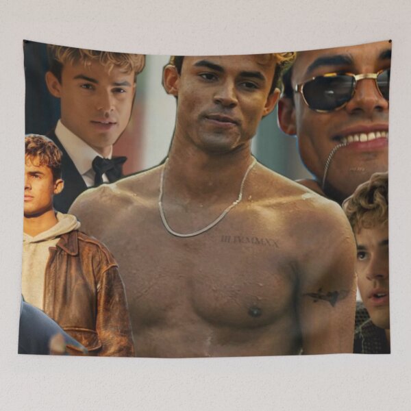Item preview, My Fault London Your Fault London Nick Pool Shirtless Abs Collage designed and sold by tracynguyen23.