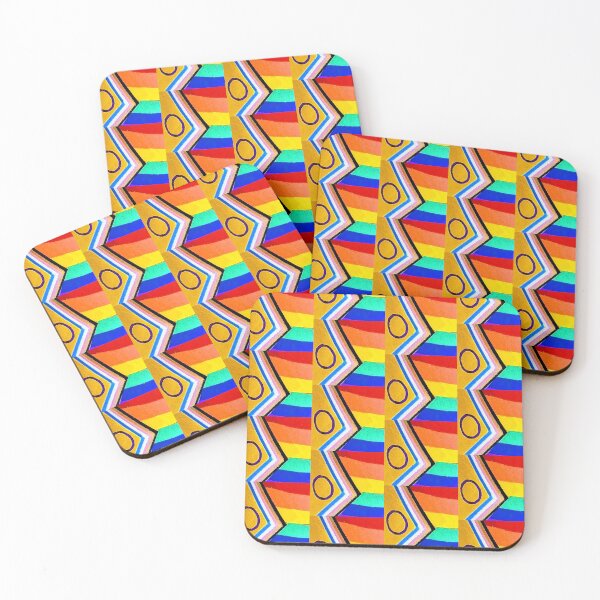 Item preview, Progress Pride Flag designed and sold by Carol Ames Art.