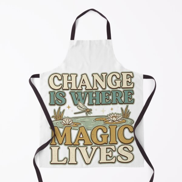 Item preview, Change Is Where Magic Lives designed and sold by PlushFutura.