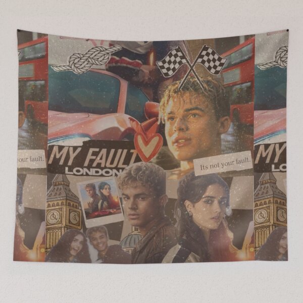 Item preview, My Fault London Your Fault London 2 Nick Noah Vintage Collage designed and sold by tracynguyen23.