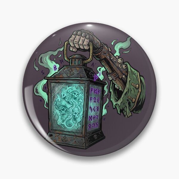 Item preview, Cursed Pirate Lantern Ghostly Souls – Dark Fantasy Art designed and sold by PerfectTerrible.
