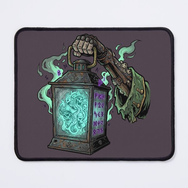 Item preview, Cursed Pirate Lantern Ghostly Souls – Dark Fantasy Art designed and sold by PerfectTerrible.