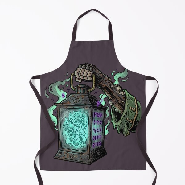 Item preview, Cursed Pirate Lantern Ghostly Souls – Dark Fantasy Art designed and sold by PerfectTerrible.