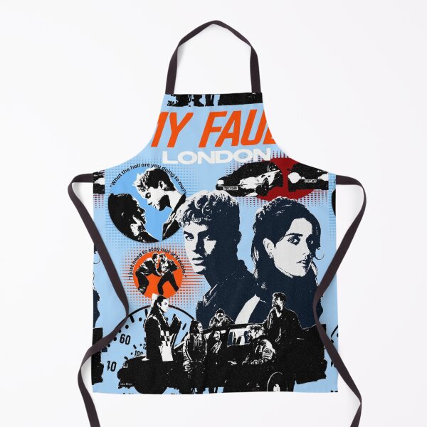 Item preview, My Fault London Your Fault London 2 Nick Noah Vintage Blue Collage designed and sold by tracynguyen23.
