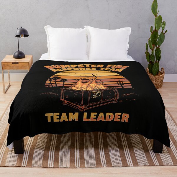 Item preview, Dumpster Fire Response Team Team Leader Funny Manager Work Humor designed and sold by HumansStuck12.