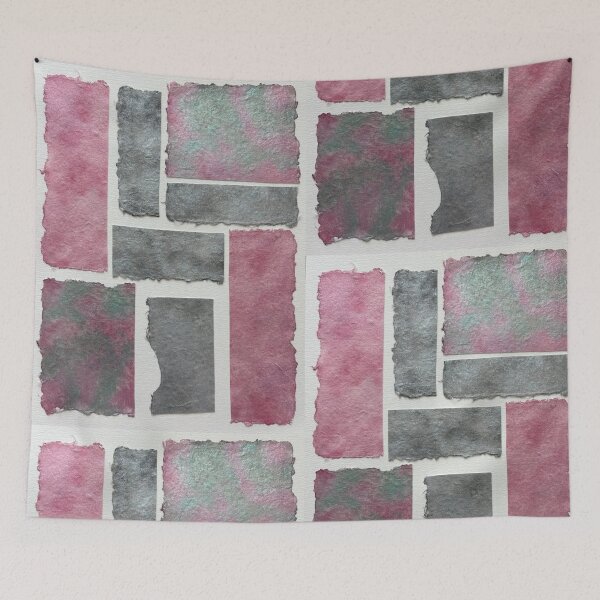 Item preview, Pink & Gray Pieces designed and sold by Painted Magic Studio.