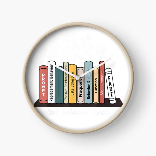 Aperçu de l'œuvre Livre d'analyse comportementale appliquée T-shirt Wildflower ABA RBT pour thérapeute créée et vendue par gidget-gadget.
