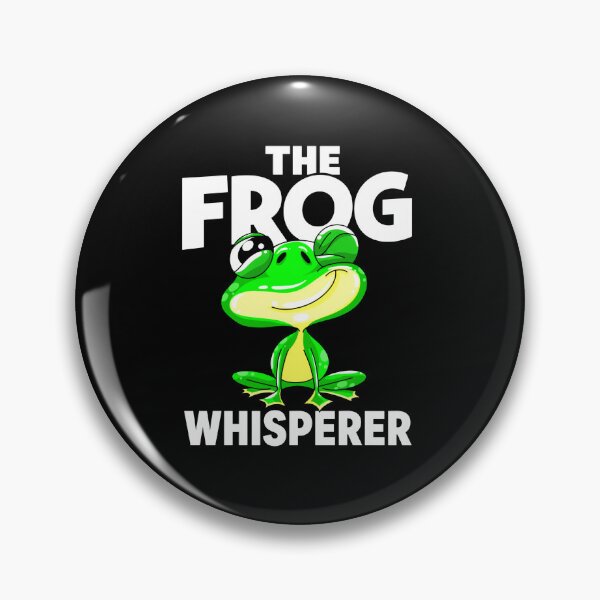 Item preview, The Frog Whisperer Funny Cute Frog Lover Cartoon Design designed and sold by MiALopezArt.