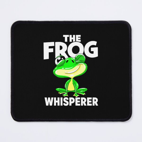Item preview, The Frog Whisperer Funny Cute Frog Lover Cartoon Design designed and sold by MiALopezArt.