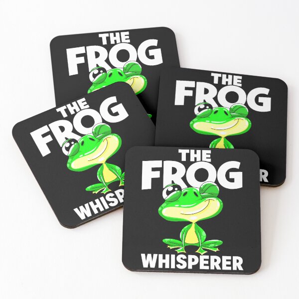 Item preview, The Frog Whisperer Funny Cute Frog Lover Cartoon Design designed and sold by MiALopezArt.