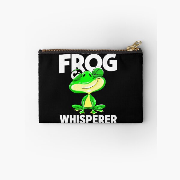 Item preview, The Frog Whisperer Funny Cute Frog Lover Cartoon Design designed and sold by MiALopezArt.