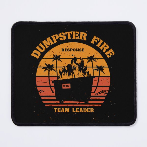 Item preview, Dumpster Fire Response Team Team Leader Funny Manager Work Life Humor designed and sold by HumansStuck12.