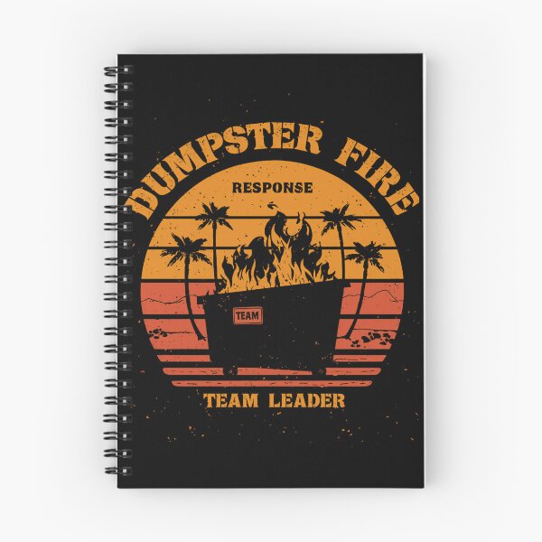 Item preview, Dumpster Fire Response Team Team Leader Funny Manager Work Life Humor designed and sold by HumansStuck12.
