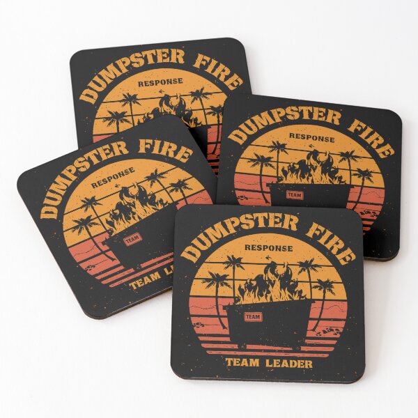 Item preview, Dumpster Fire Response Team Team Leader Funny Manager Work Life Humor designed and sold by HumansStuck12.