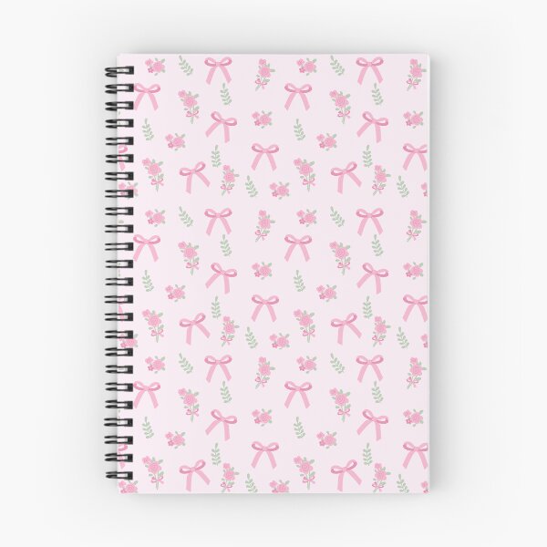 Item preview, Coquette Pink Bow Floral Seamless Pattern designed and sold by Bloomelle Studio.