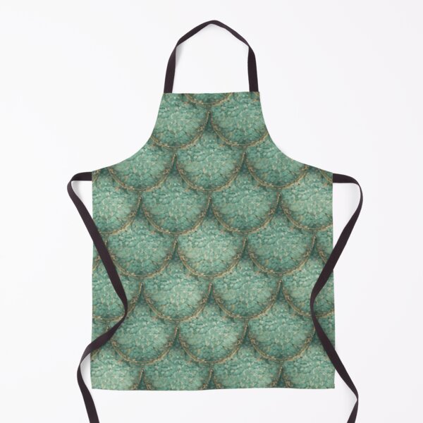 Item preview, Green Gold Mermaid Print designed and sold by SeaStarMermaids.